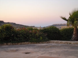 View from Razzett GHANNEJ during sunset